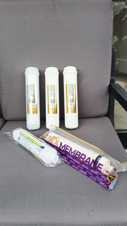 Aritmania Yedek Filtrasyon Seti – 1 Yıllık Uyumlu Yedek Filtreler